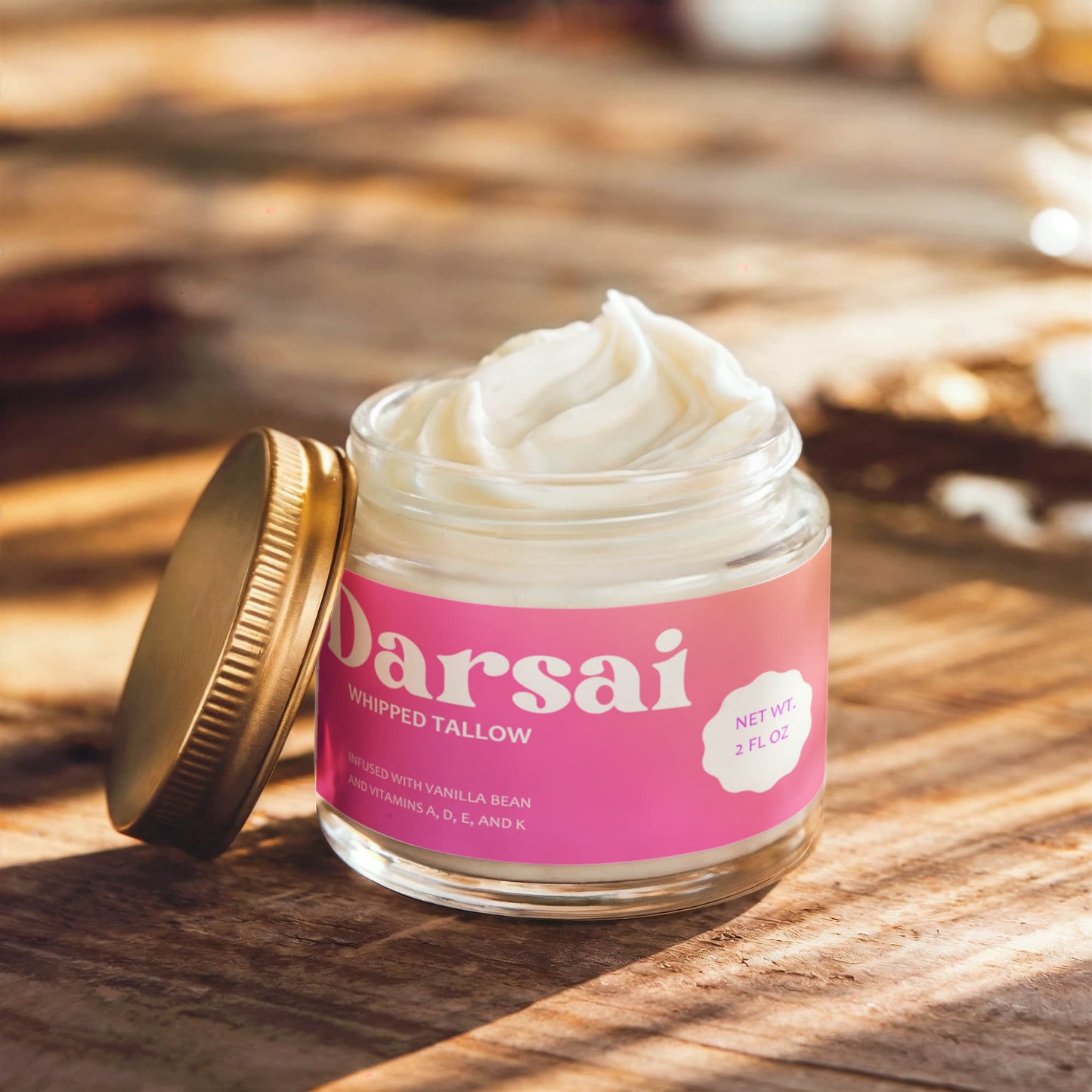 Darsai Whipped Grass-Fed Tallow Balm with Vanilla Bean