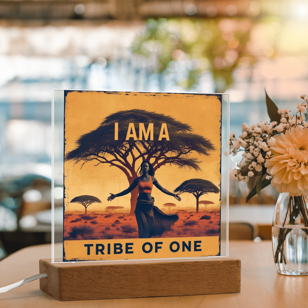 Tribe of One Acrylic Plaque