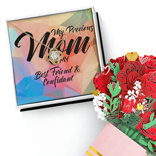 And it's Because I Love You,Love Knot Necklace and Sweetest Devotion Bouquet🌺