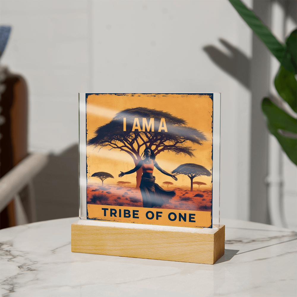 Tribe of One Acrylic Plaque