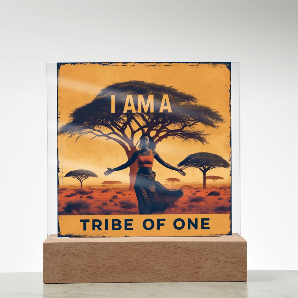 Tribe of One Acrylic Plaque
