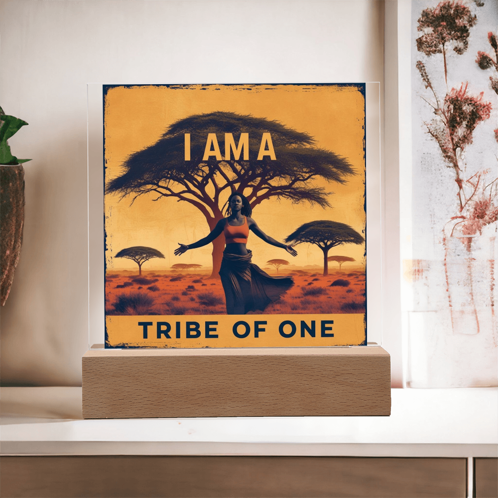 Tribe of One Acrylic Plaque