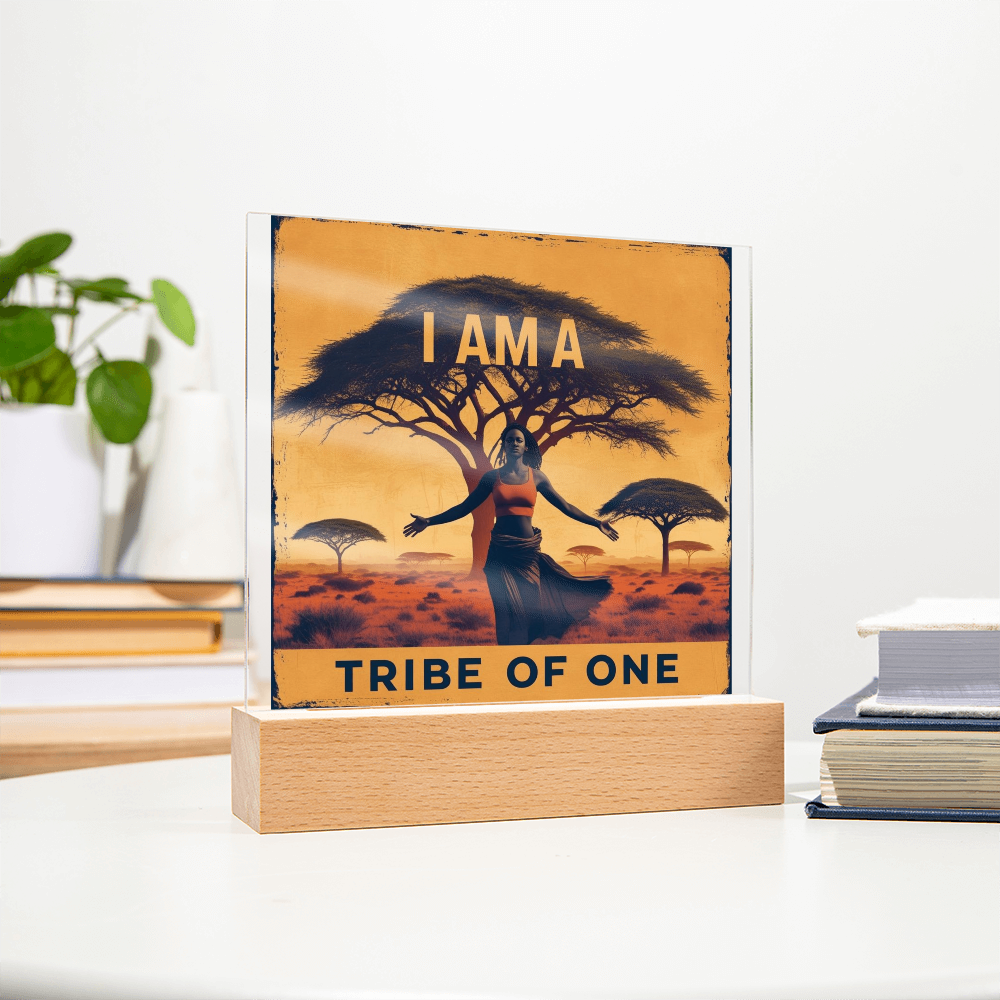 Tribe of One Acrylic Plaque