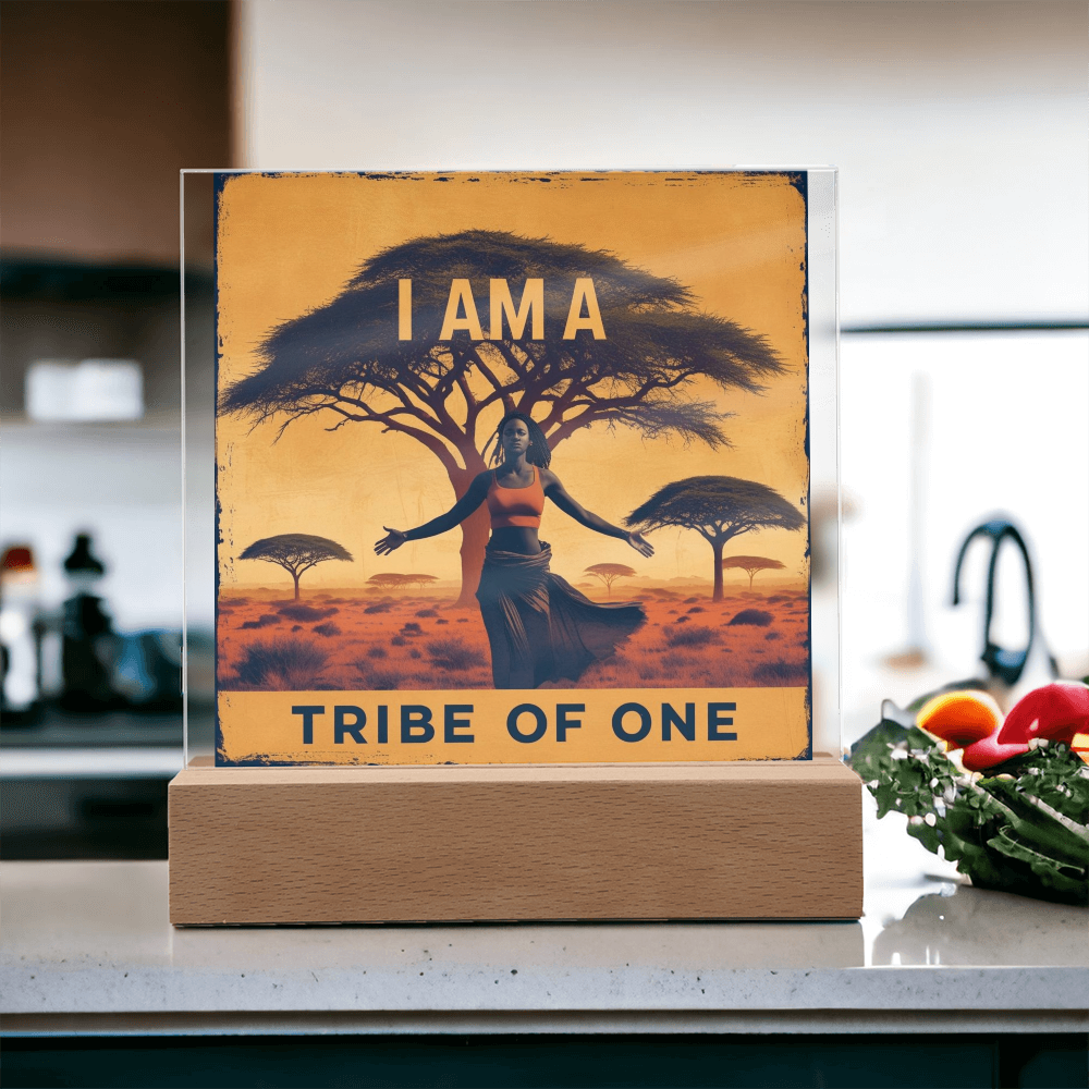 Tribe of One Acrylic Plaque
