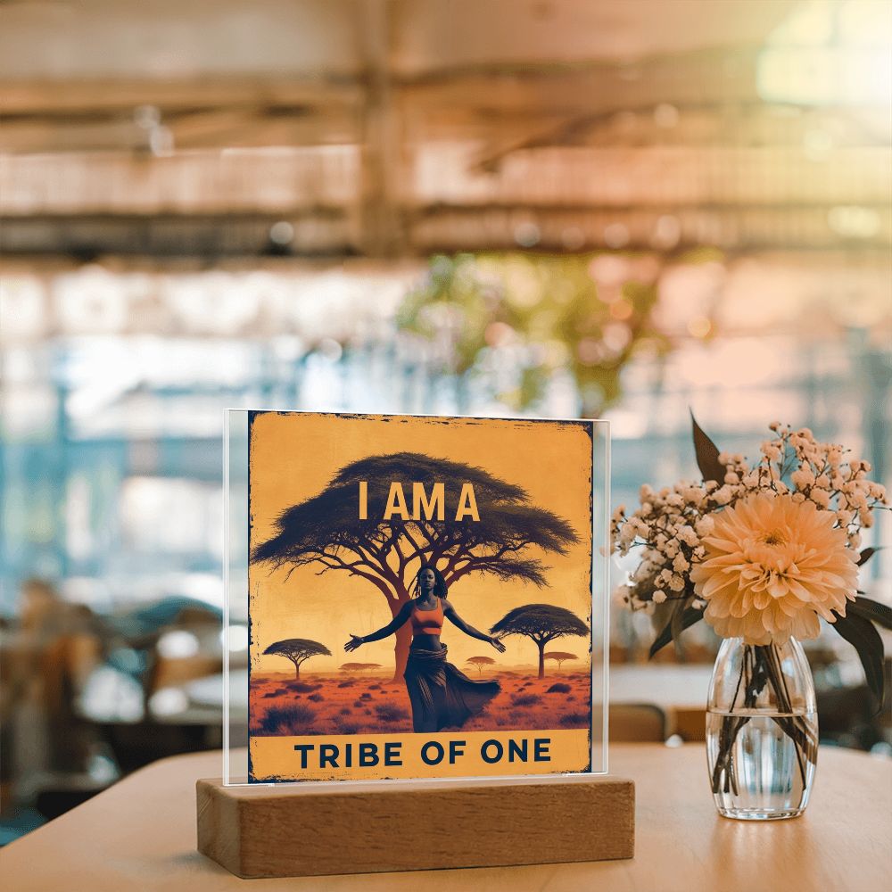 Tribe of One Acrylic Plaque