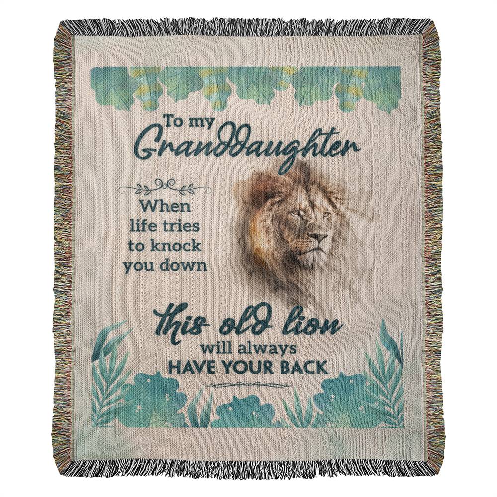 Granddaughter I Love You! 60x80 Blanket