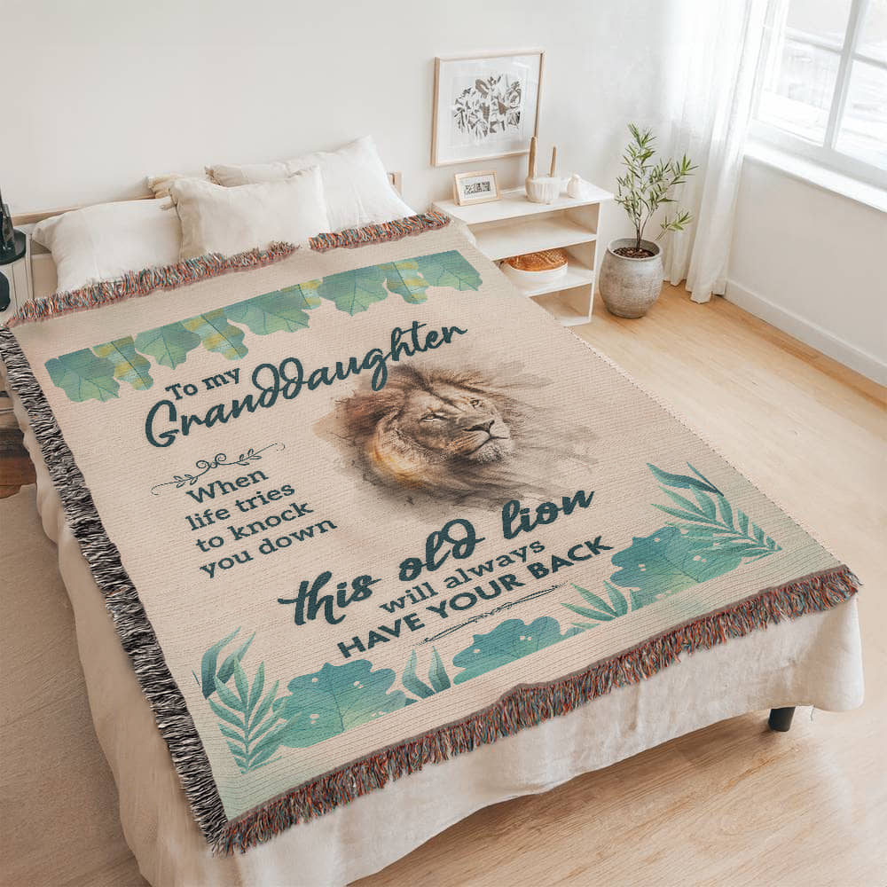 Granddaughter I Love You! 60x80 Blanket