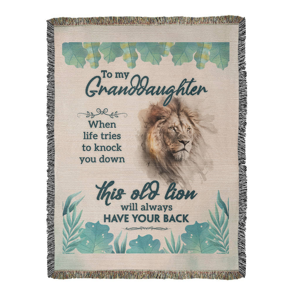 Granddaughter I Love You! 60x80 Blanket