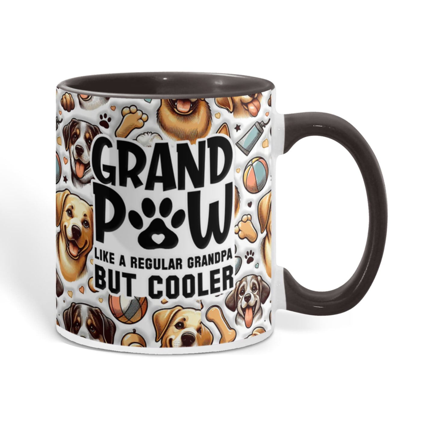 Grand Paw Mug for Cool Grandpa
