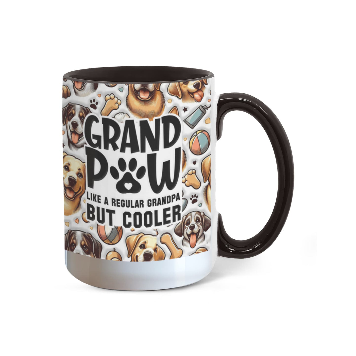 Grand Paw Mug for Cool Grandpa