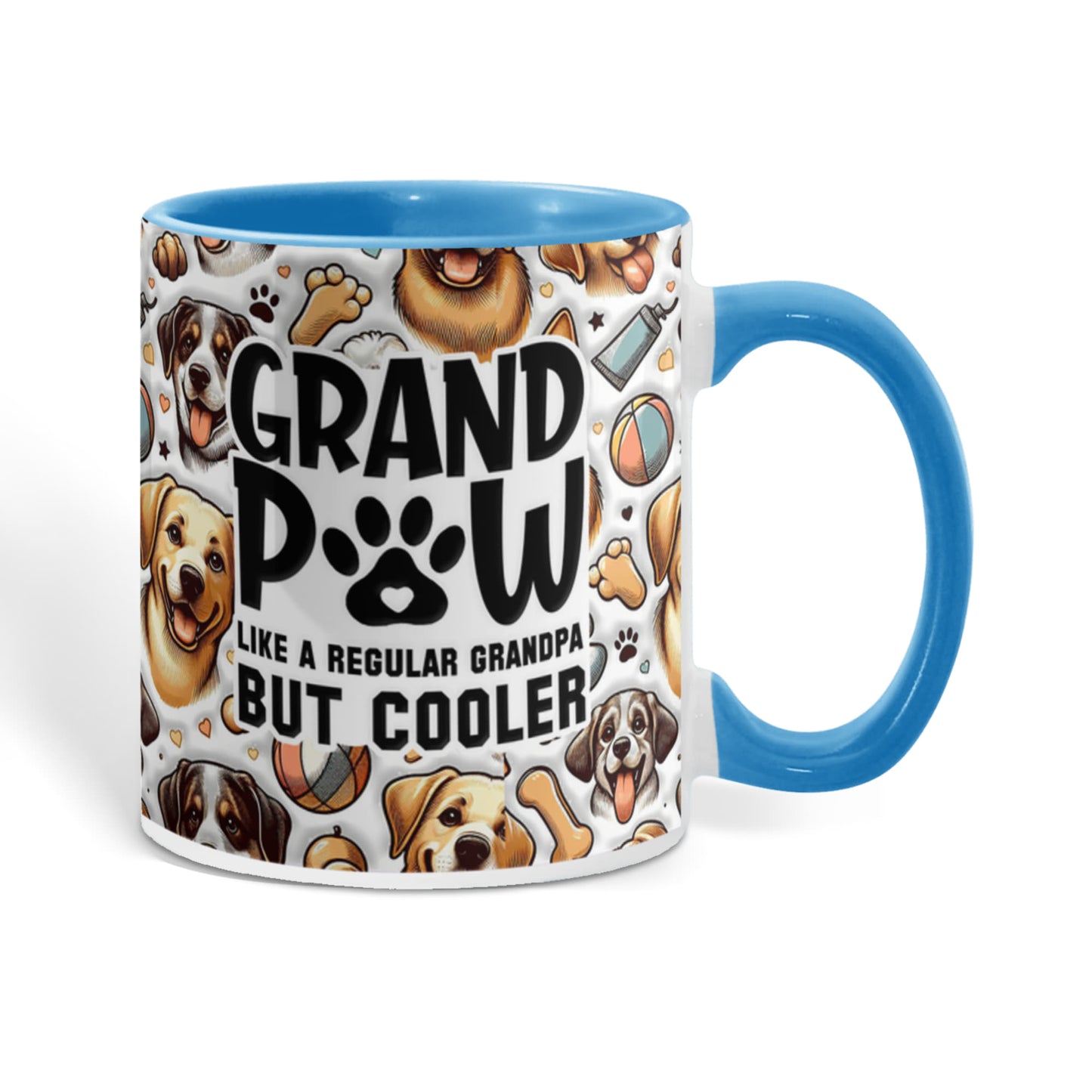 Grand Paw Mug for Cool Grandpa