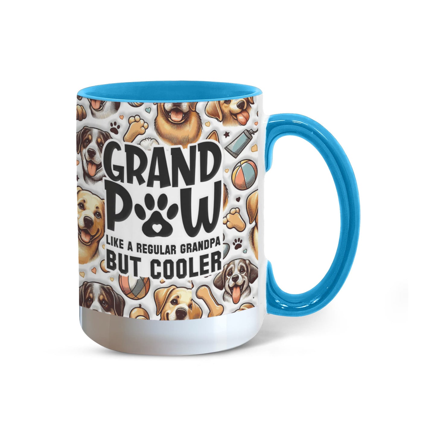 Grand Paw Mug for Cool Grandpa