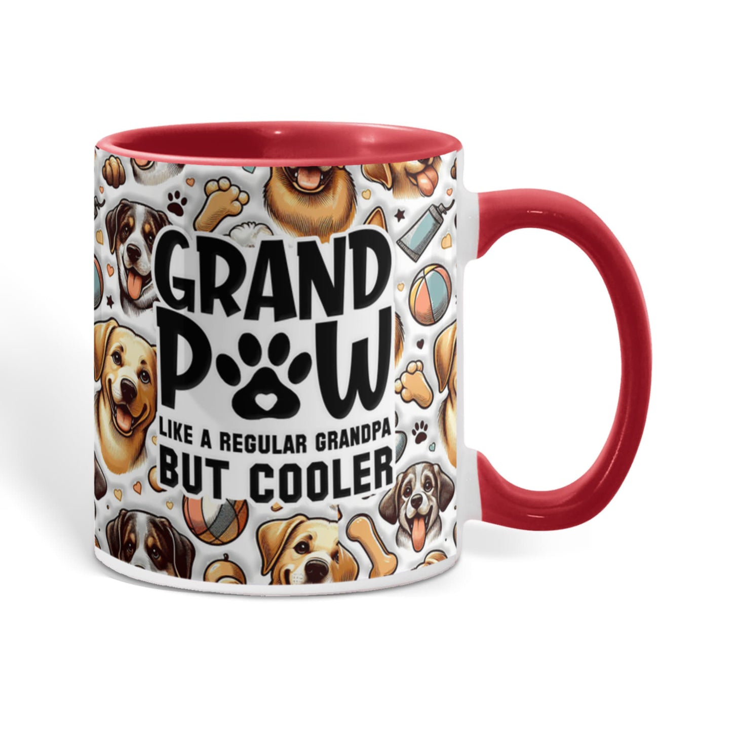 Grand Paw Mug for Cool Grandpa