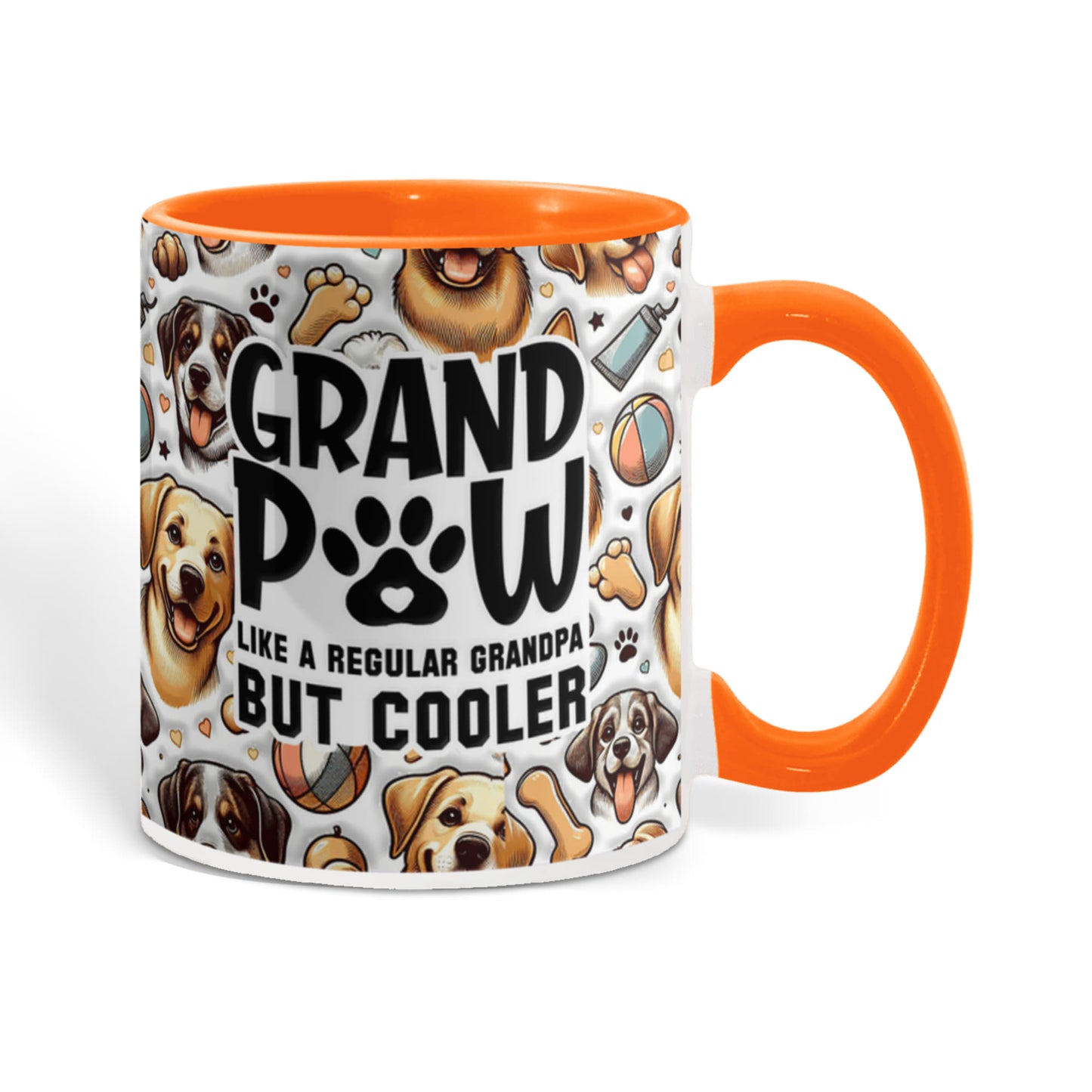 Grand Paw Mug for Cool Grandpa