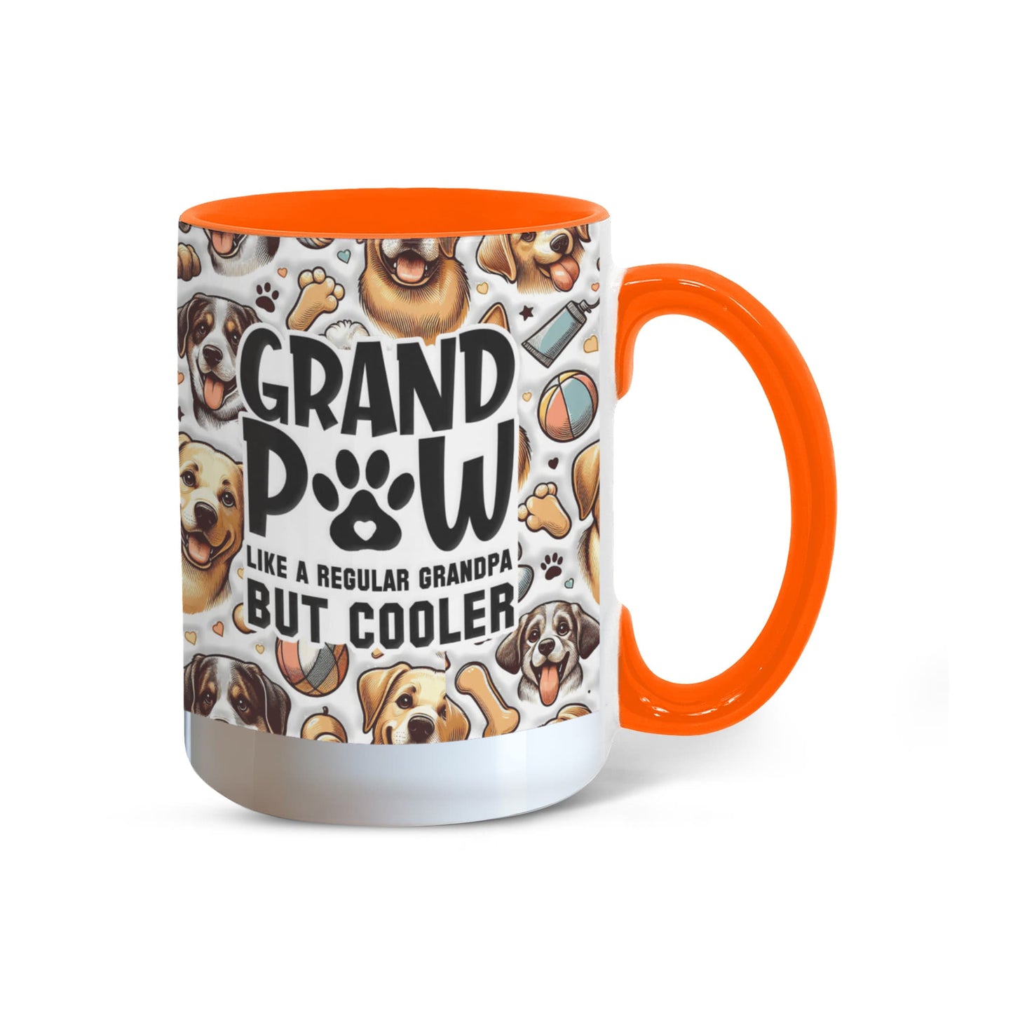 Grand Paw Mug for Cool Grandpa