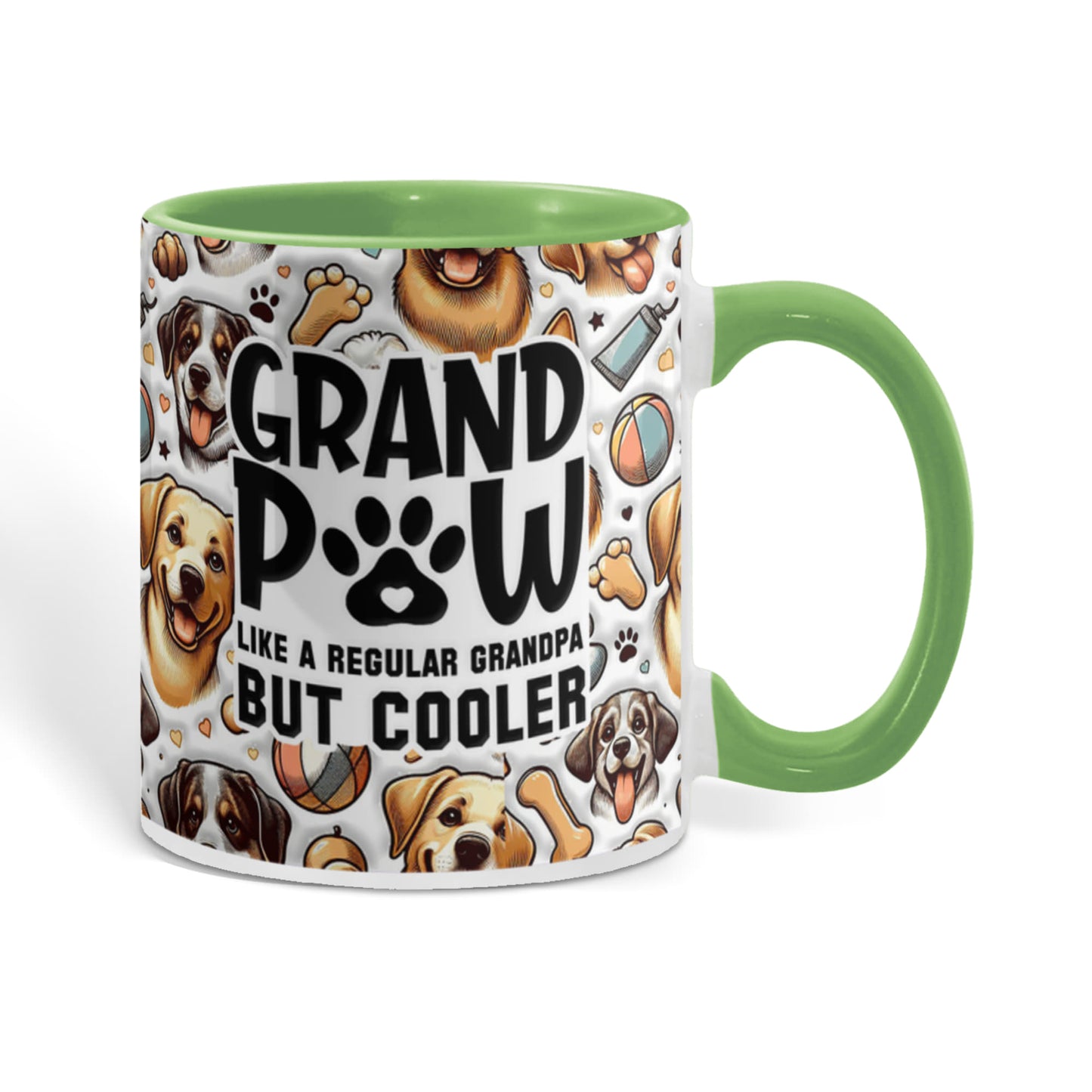 Grand Paw Mug for Cool Grandpa