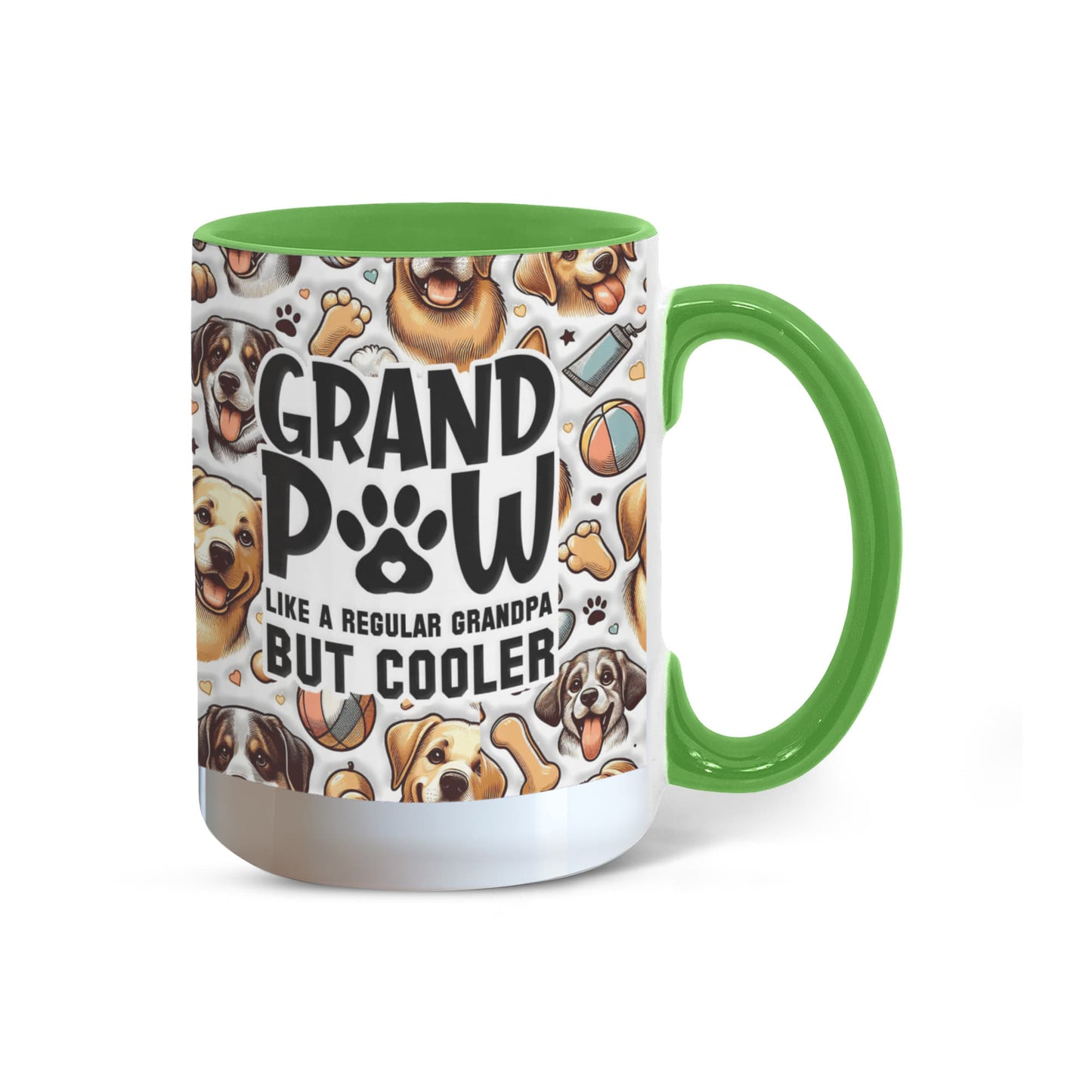 Grand Paw Mug for Cool Grandpa