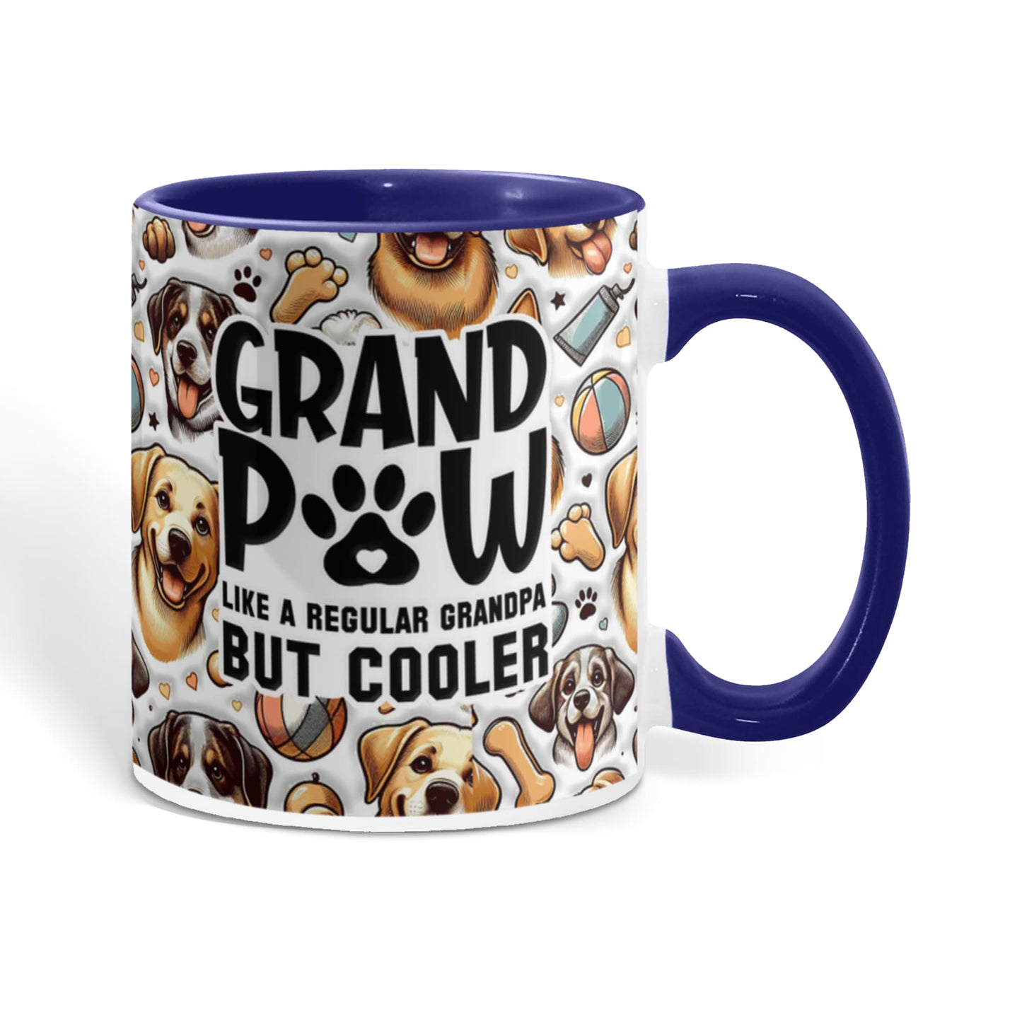 Grand Paw Mug for Cool Grandpa