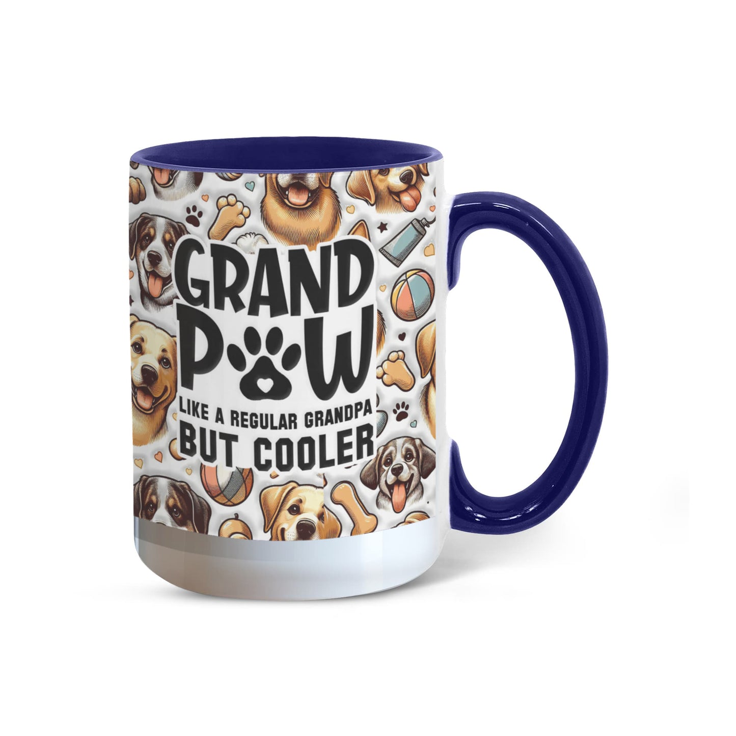 Grand Paw Mug for Cool Grandpa
