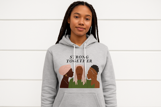STRONG TOGETHER Hoodie Mockup