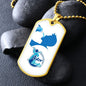 Drink Water and Dance Dog Tag