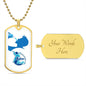 Drink Water and Dance Dog Tag