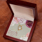 FOREVER LOVE NECKLACE features CZ Stones
