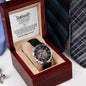 Men's Openwork Watch for My Soulmate a gift for him on Birthday, Anniversary,Fathers Day