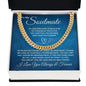 Classic Cuban link chain and 14 karat yellow gold weighted necklace perfect gift for any occasion for son father dad soulmate
