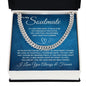 FOR MY SOULMATE- Cuban Link Chain- I love you always and forever!