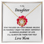 Love Knot Necklace for my Daughter from Mom