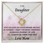 Love Knot Necklace for my Daughter from Mom