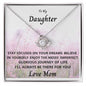 Love Knot Necklace for my Daughter from Mom