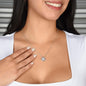 Love Knot Necklace to my DAUGHTER from DAD