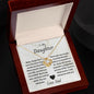 Love Knot Necklace to my DAUGHTER from DAD