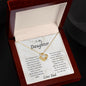 Love knot necklace From Dad