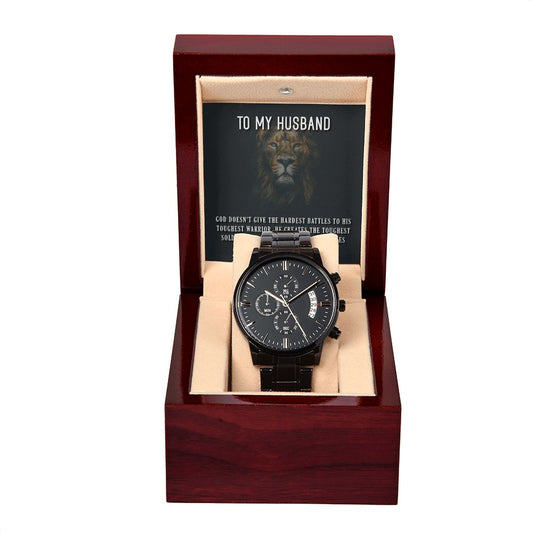 Chronograph Watch - FOR MY HUSBAND great Fathers Day Gift!