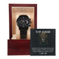 Chronograph Watch - FOR MY HUSBAND great Fathers Day Gift!