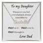 Custom Name Necklace for my Daughter from Dad