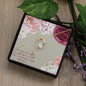 FOREVER LOVE NECKLACE features CZ Stones