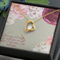 FOREVER LOVE NECKLACE features CZ Stones