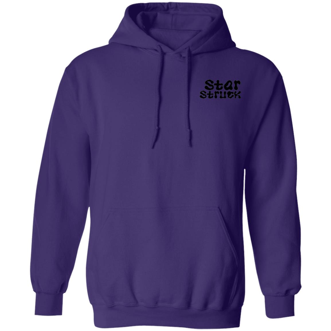 STAR STRUCK Pullover Hoodie front & Back