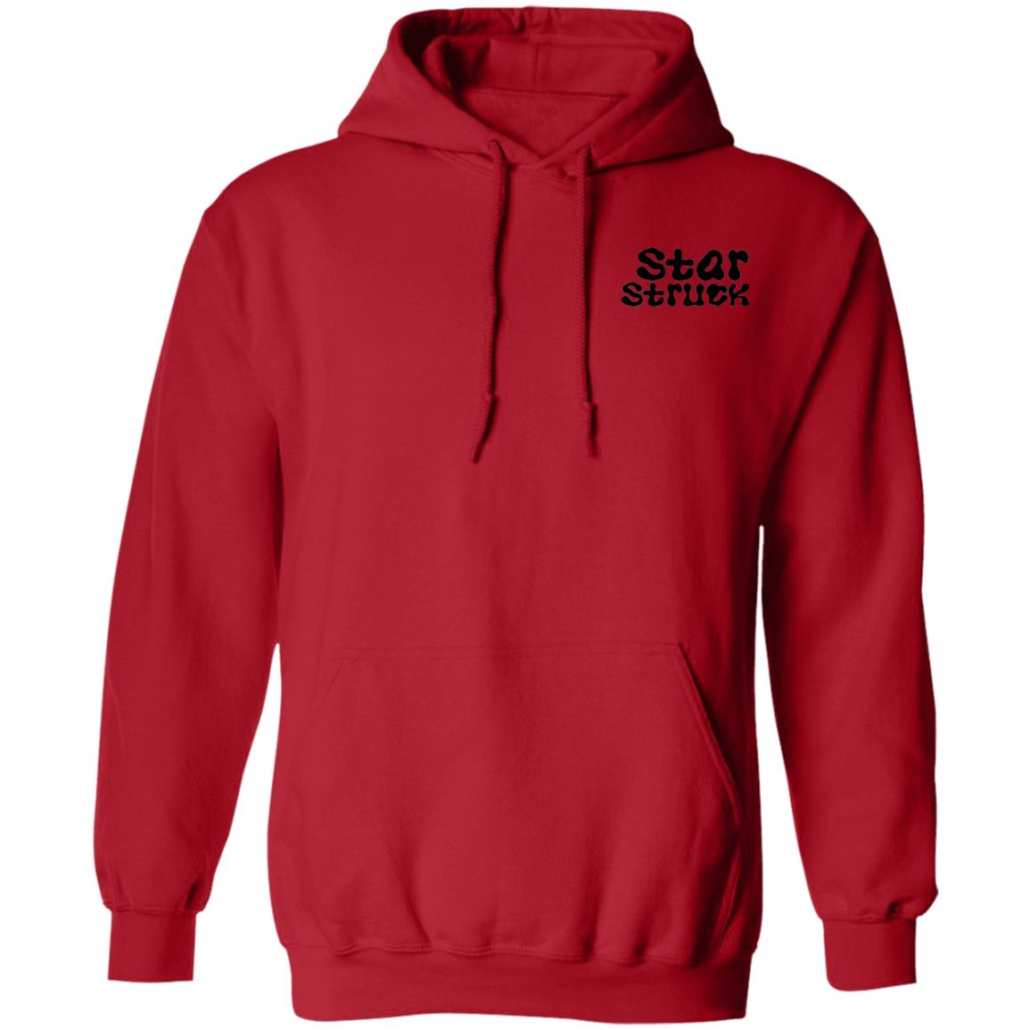 STAR STRUCK Pullover Hoodie front & Back