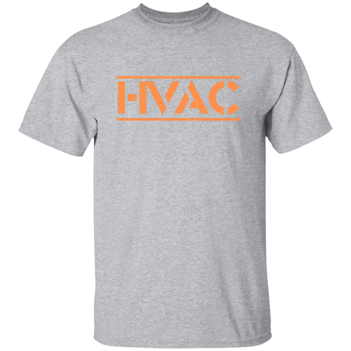 HVAC / ORANGE LETTERS G500 5.3 oz. T-Shirt