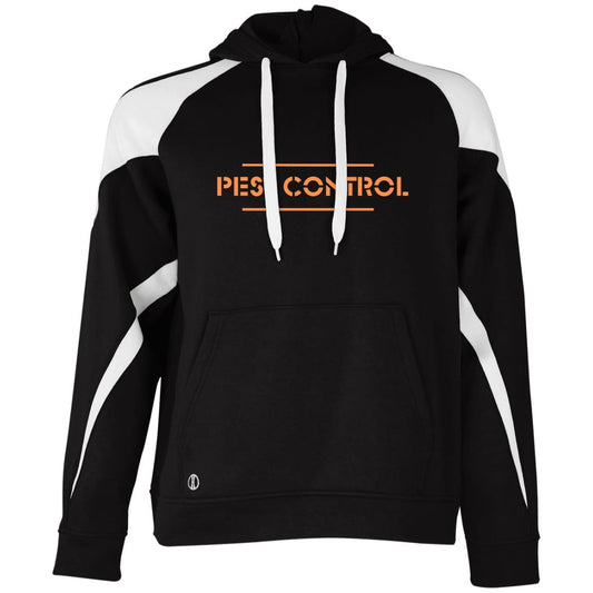 Athletic Colorblock Fleece Hoodie - PEST CONTROL