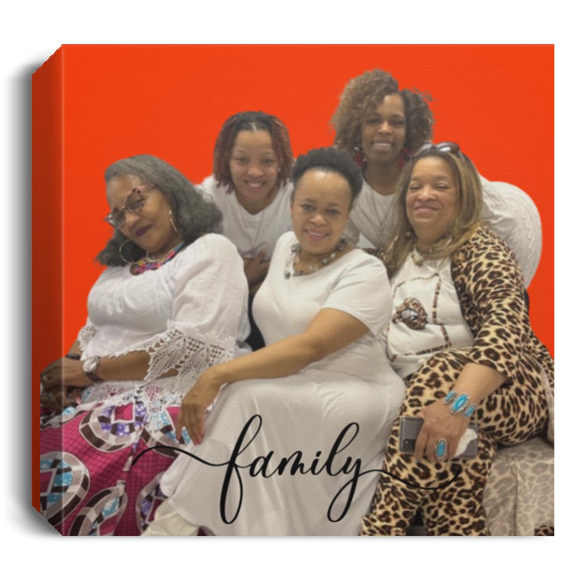 FAMILY  Deluxe Square Canvas