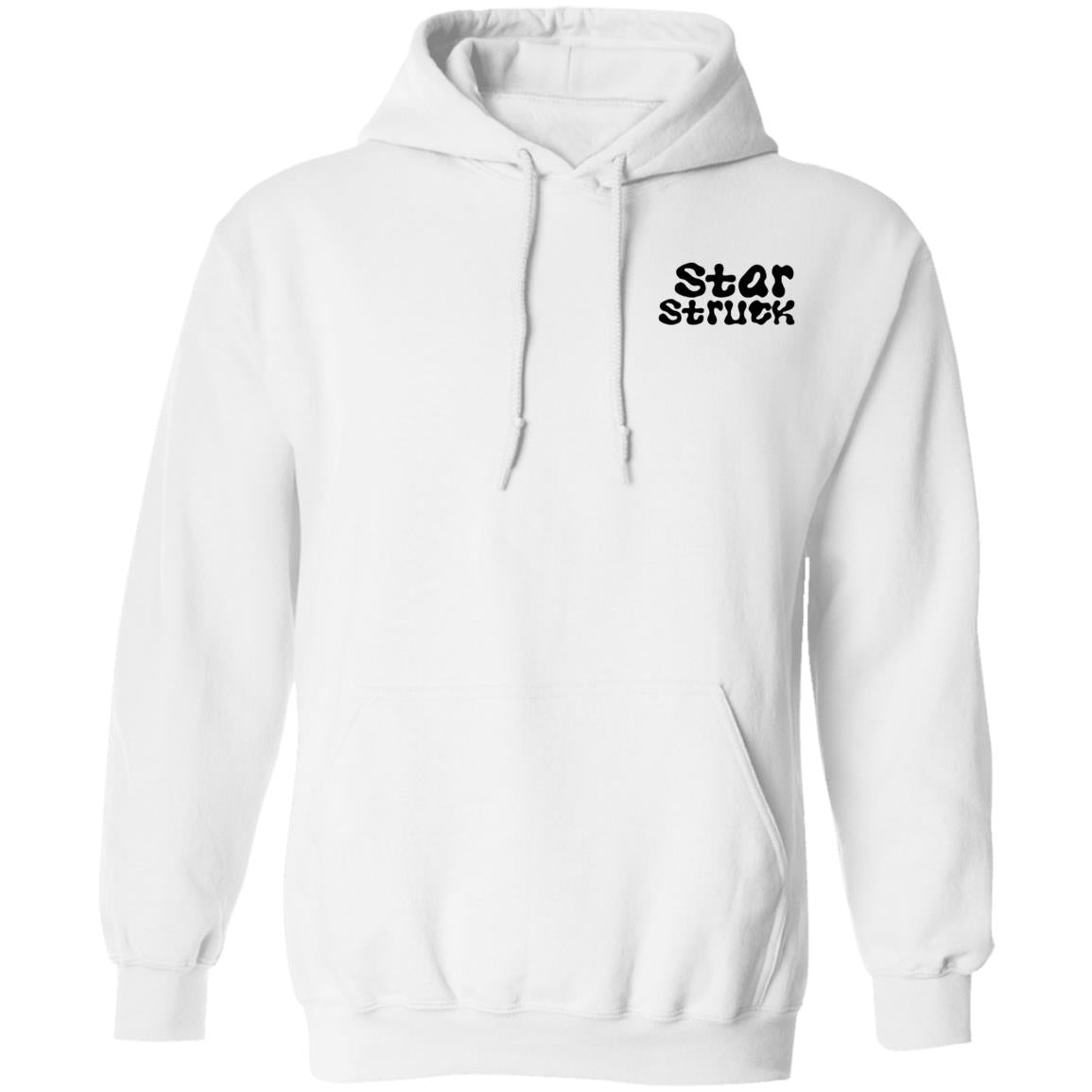 STAR STRUCK Pullover Hoodie front & Back