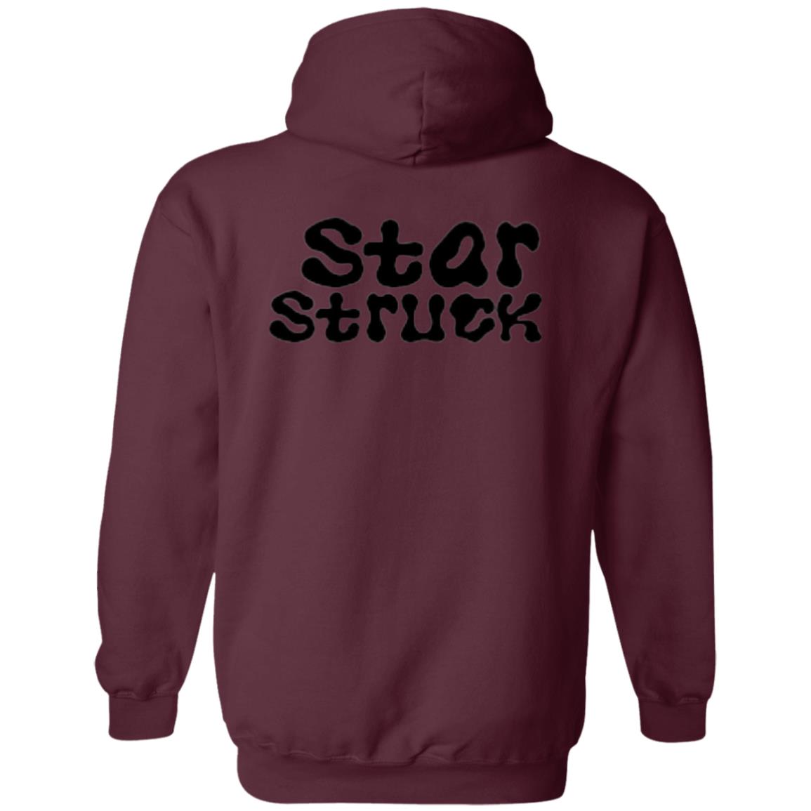 STAR STRUCK Pullover Hoodie front & Back