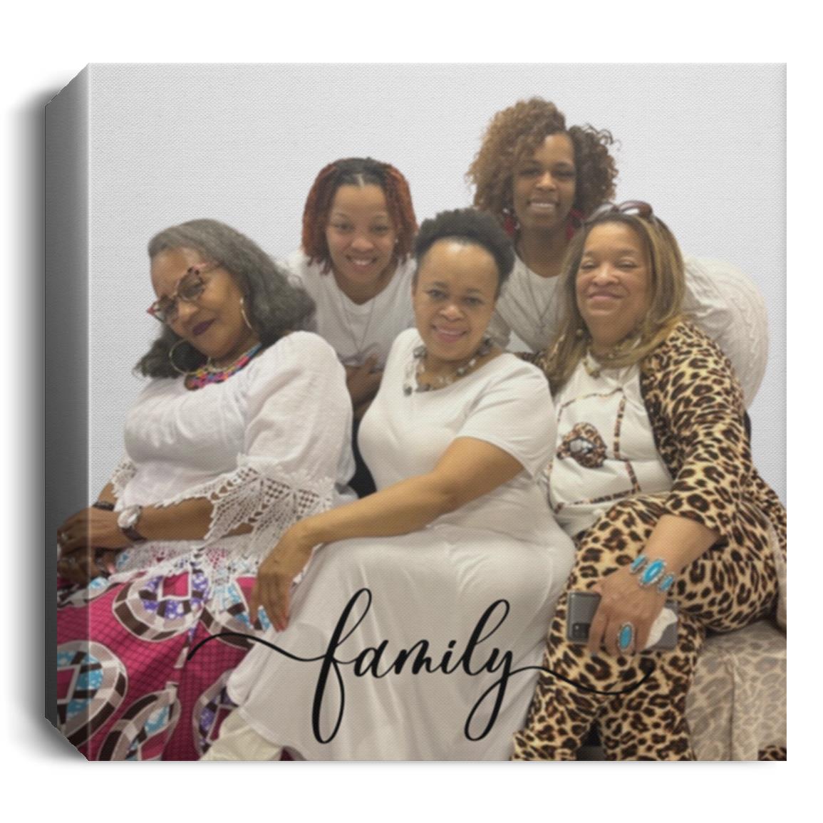 FAMILY  Deluxe Square Canvas