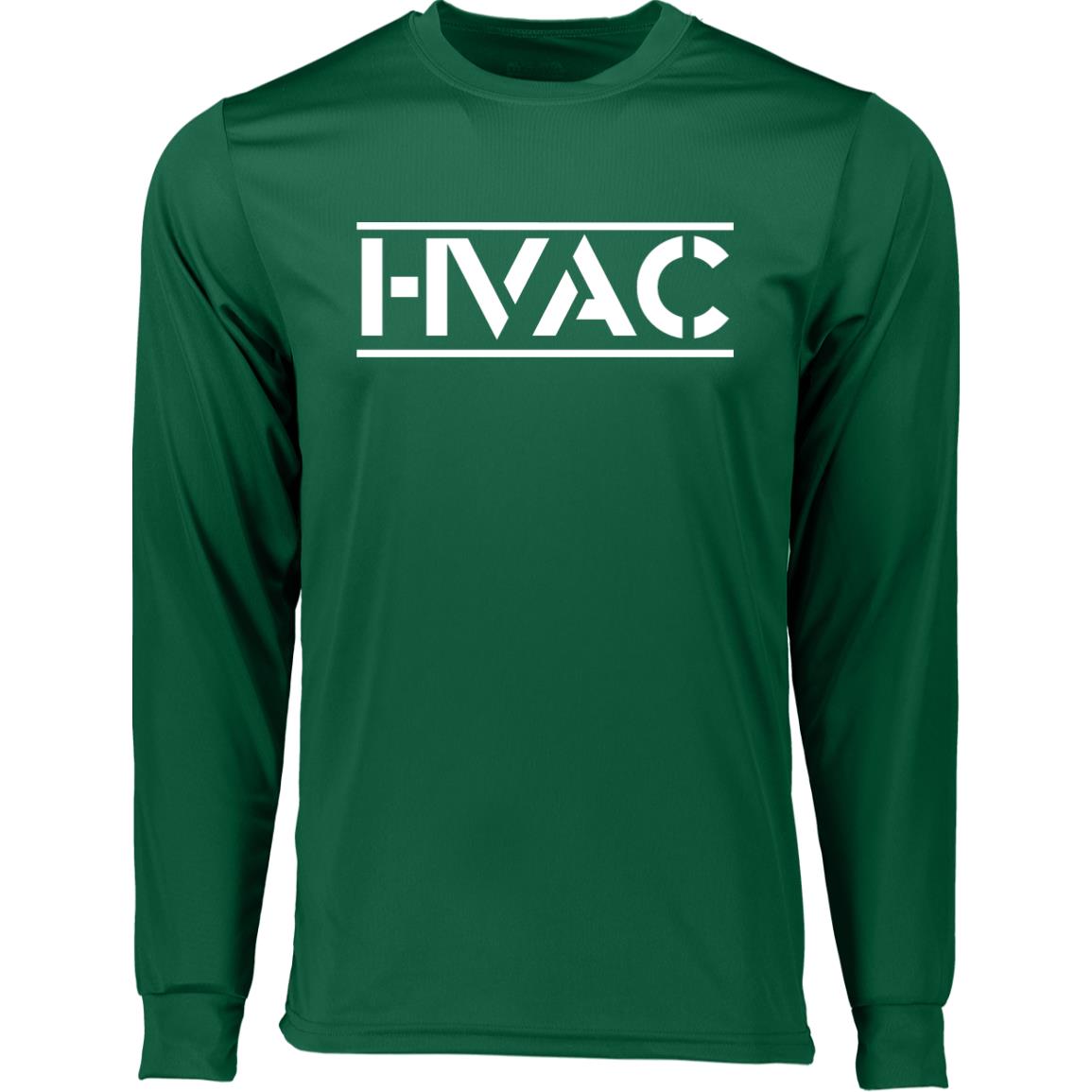 HVAC  Long Sleeve Moisture-Wicking Tee